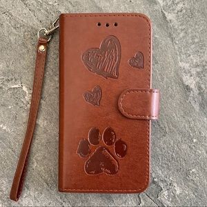 🔵3/$25 Cute iPhone 7 Plus Magnetic Wallet Case